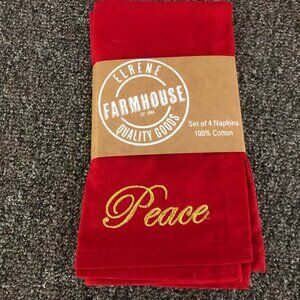Set/4 Holiday Napkins